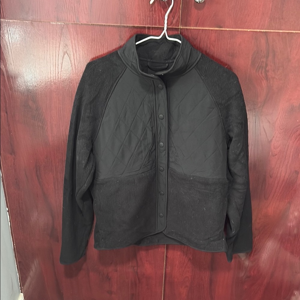Women's Black Quilted Jacket - Picture 1 of 5